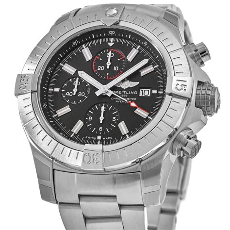 breitling avenger black dial.